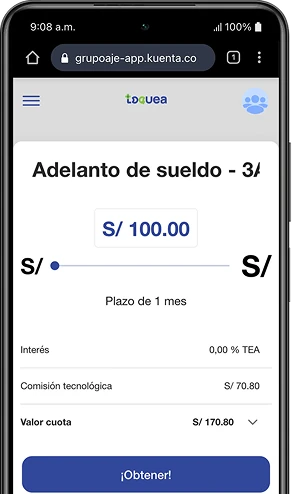 Toma ese impulso financiero con Toquea